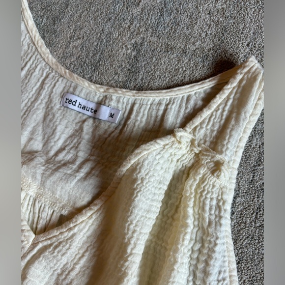 Red Haute Tank (Evereve) - Picture 3 of 4